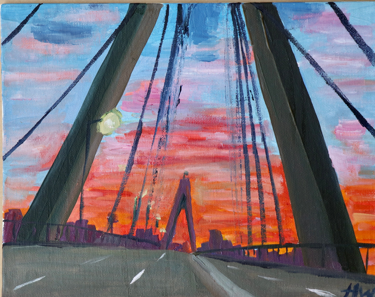 Sunrise on Anzac Bridge