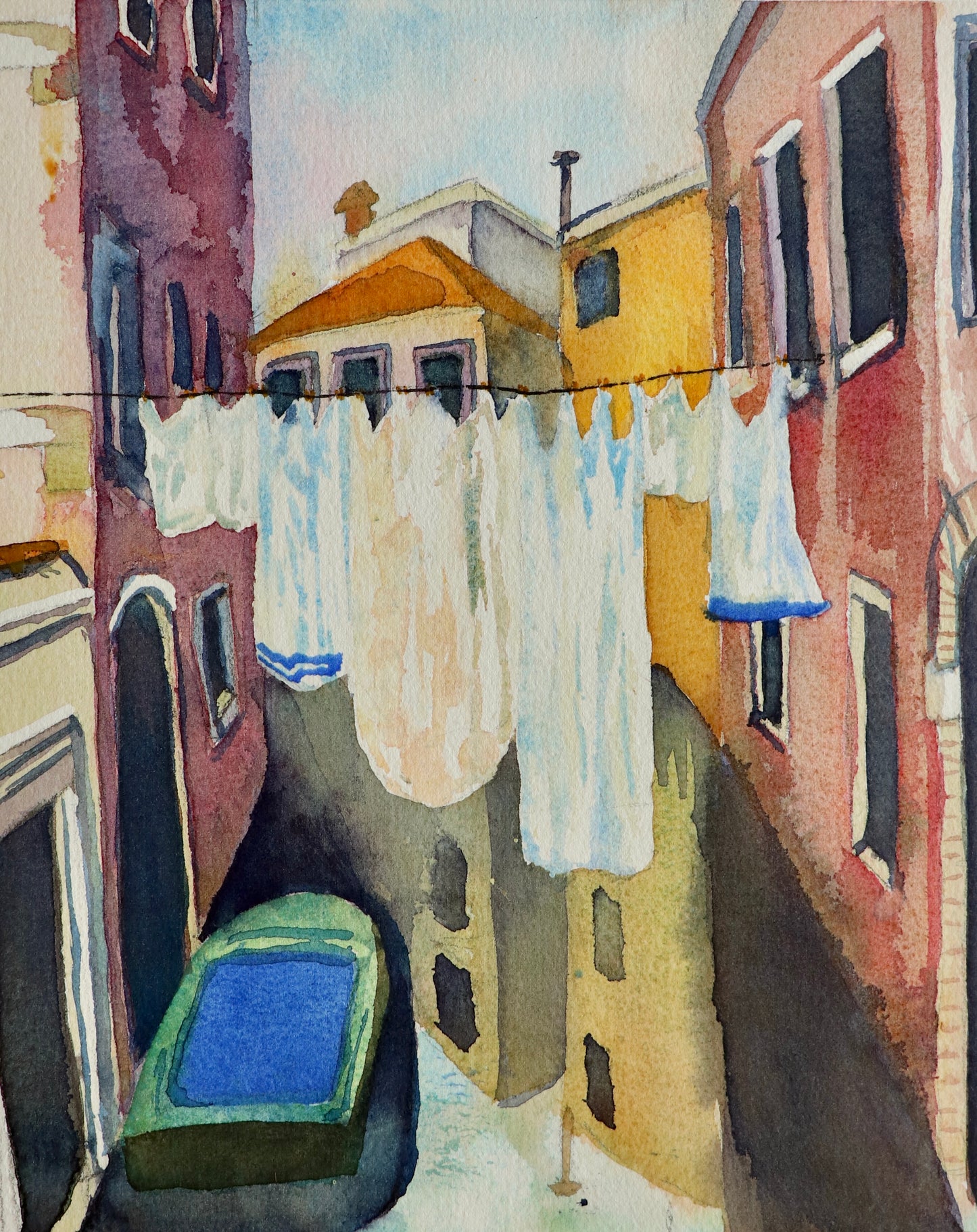 Washing and Venice canals