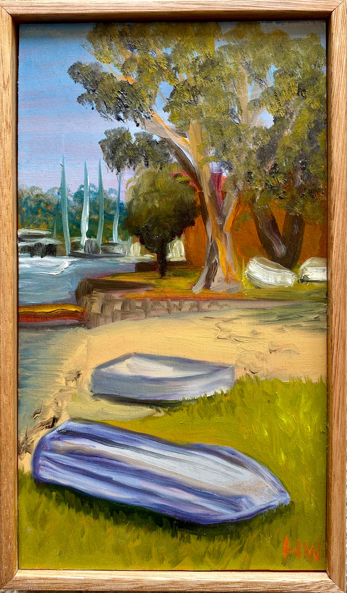Drummoyne beach boats